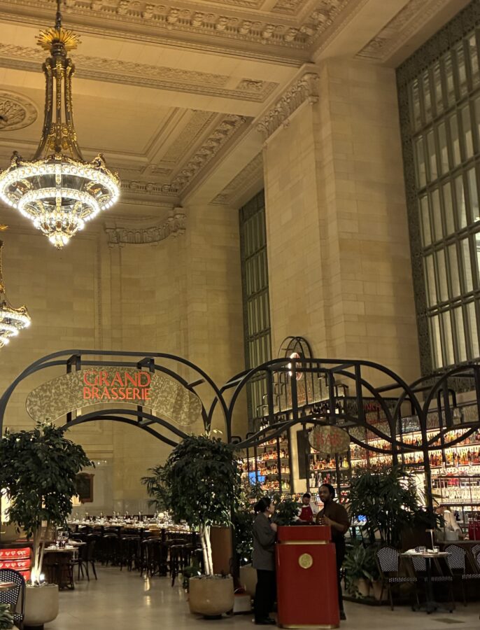 グランドセントラル駅構内のカフェ