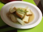 厚揚げネギ煮