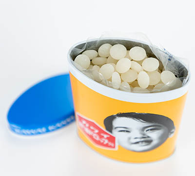 肝油ドロップ　缶入り