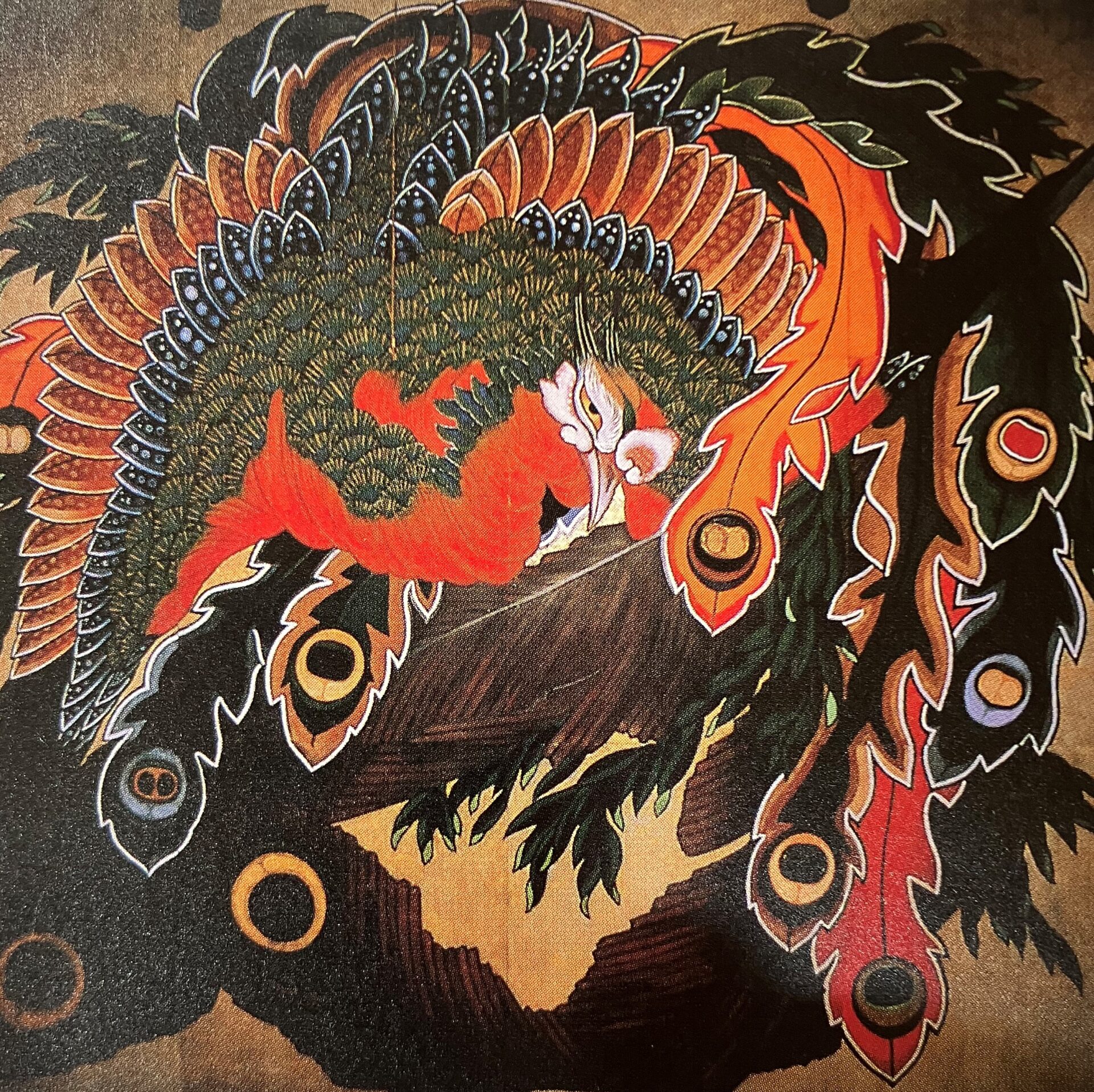 岩松院　八方睨み鳳凰図