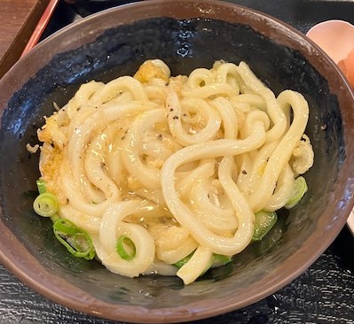 讃岐うどん、釜バター