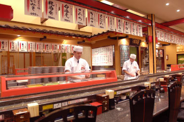 金沢まいもん寿司 内観