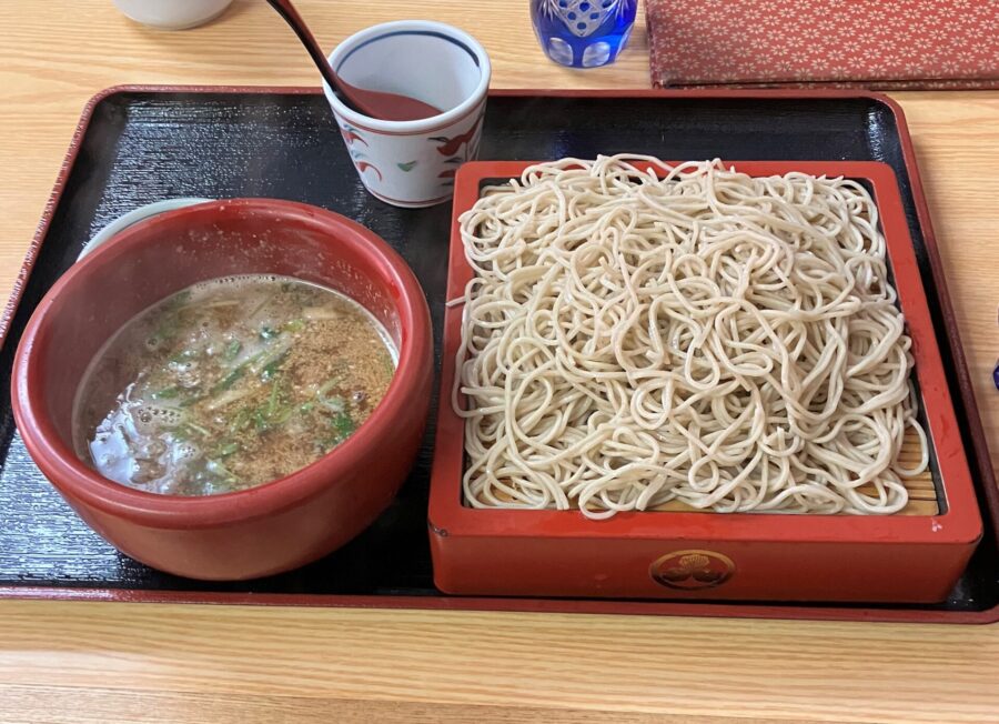 神田錦町更科　深川あさり汁つけ蕎麦