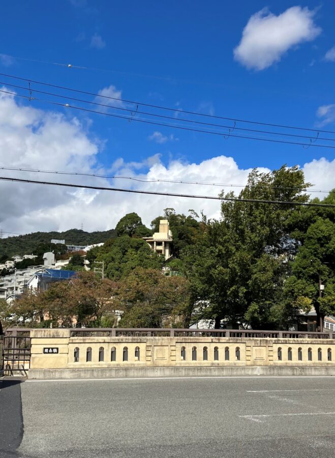 開森橋からの遠景