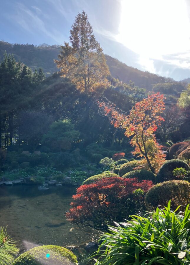 旧岩崎別邸　庭園　山月園