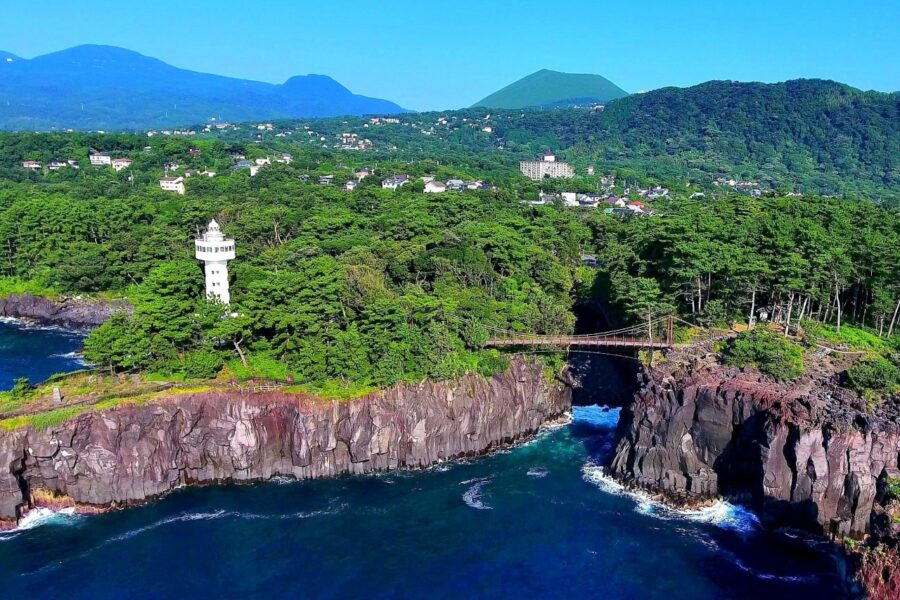 城ヶ崎海岸全景