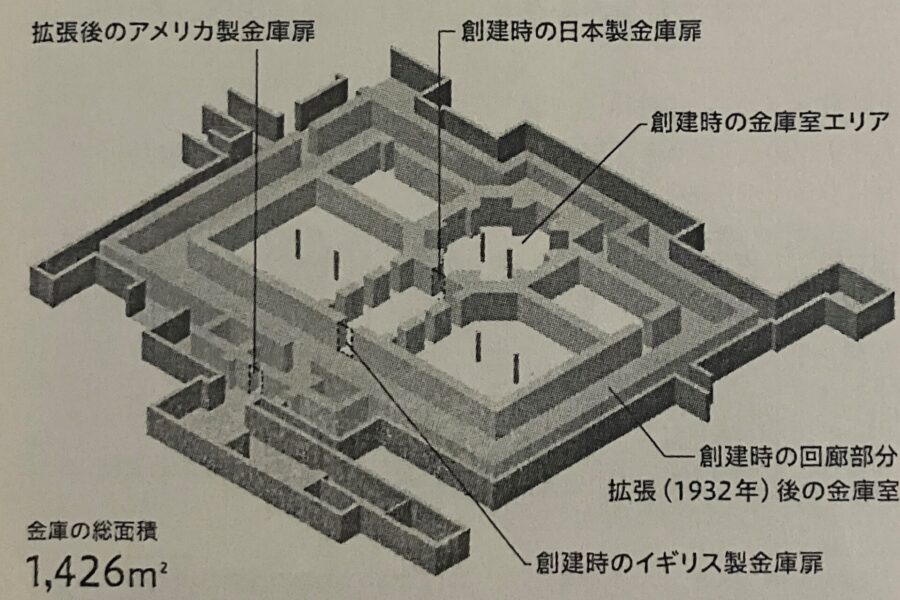 地下金庫室見取り図