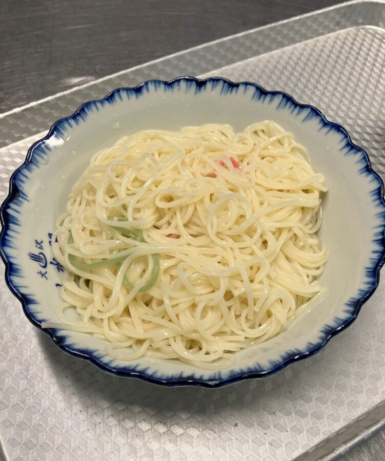 そうめん　完成