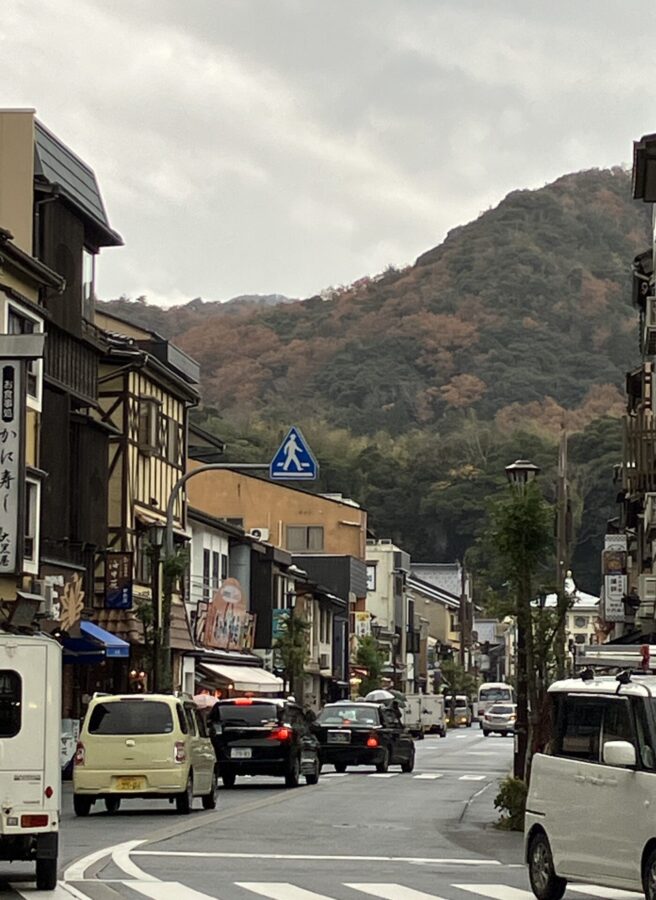 城崎駅　駅前通り