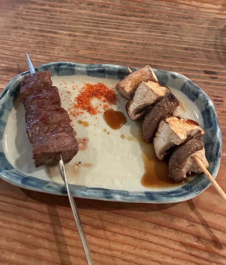 せせり と しいたけ