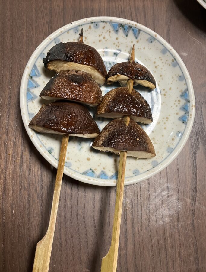 焼き鳥 しいたけ