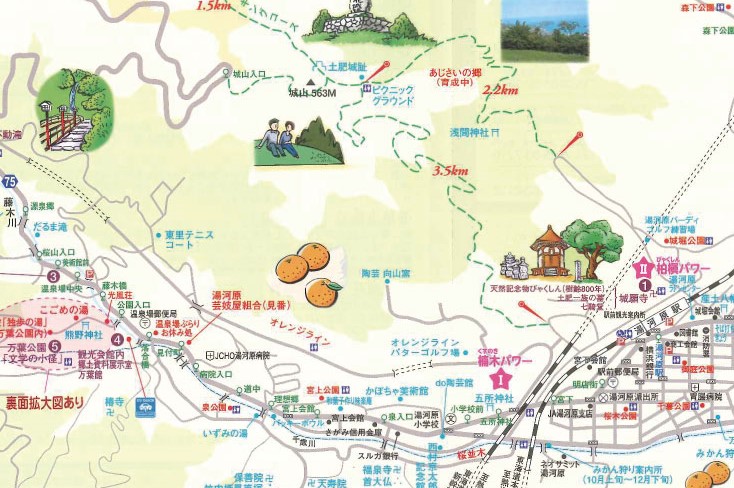 湯河原温泉マップ