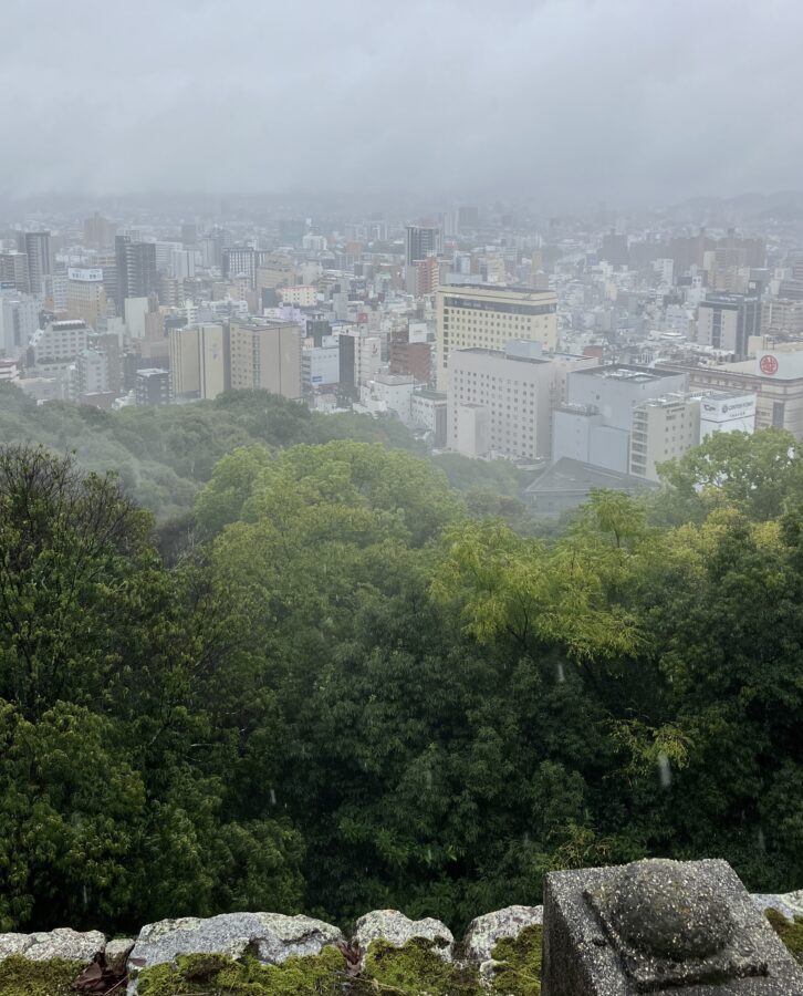 松山城本丸からの眺め