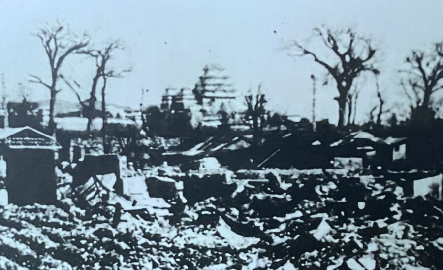 空襲での焼失を免れた姫路城