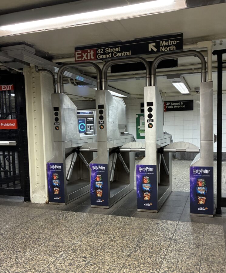 ニューヨーク地下鉄改札