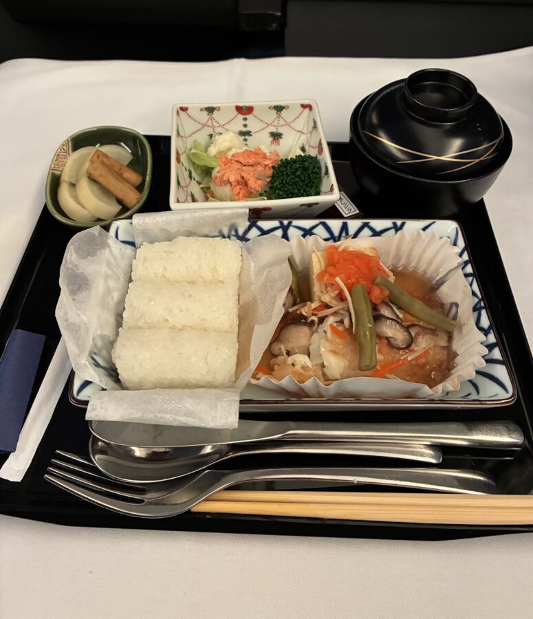 機内食、朝食