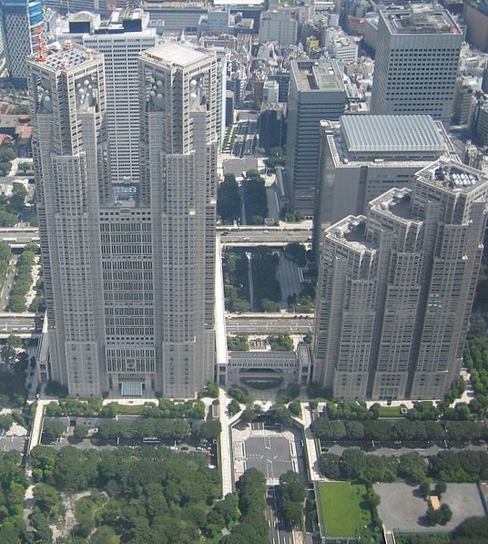 東京都庁空撮